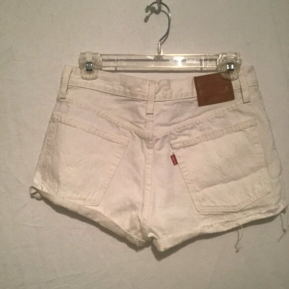 Levi's 501 Denim Cutoff Shorts Size 27 - Picture 5 of 11